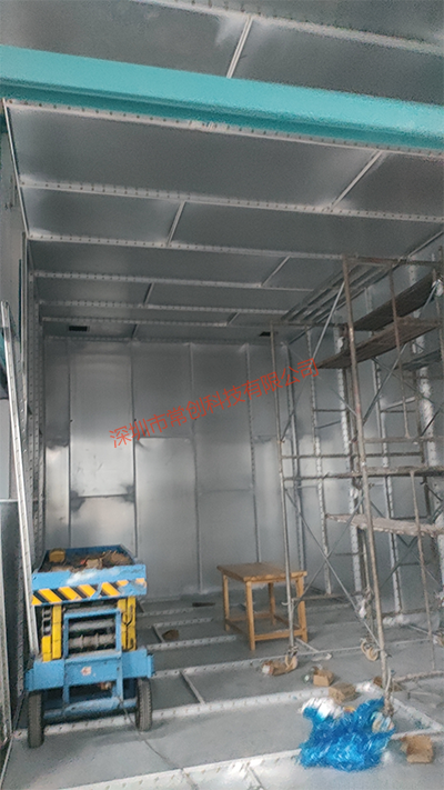 電波暗室屏蔽體搭建