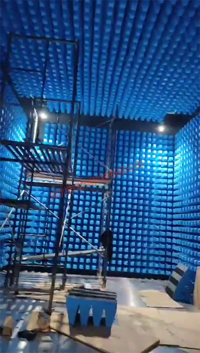 955電波暗室吸波海綿安裝