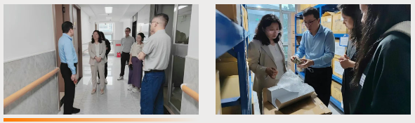 北京市残联辅助器具调研团队莅临我公司参观指导