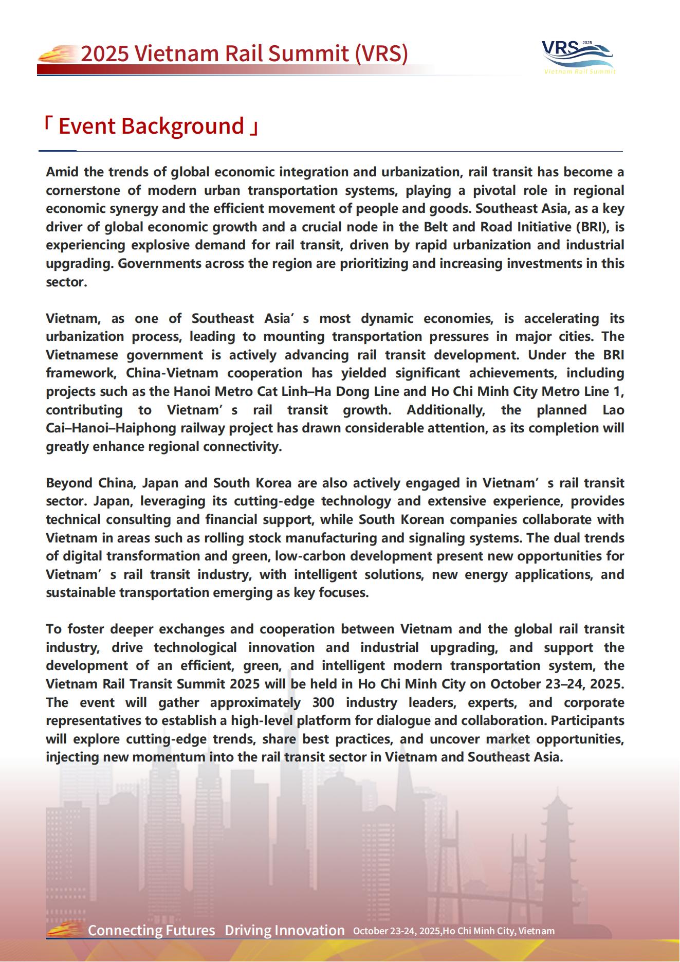 2025 Vietnam Rail Summit