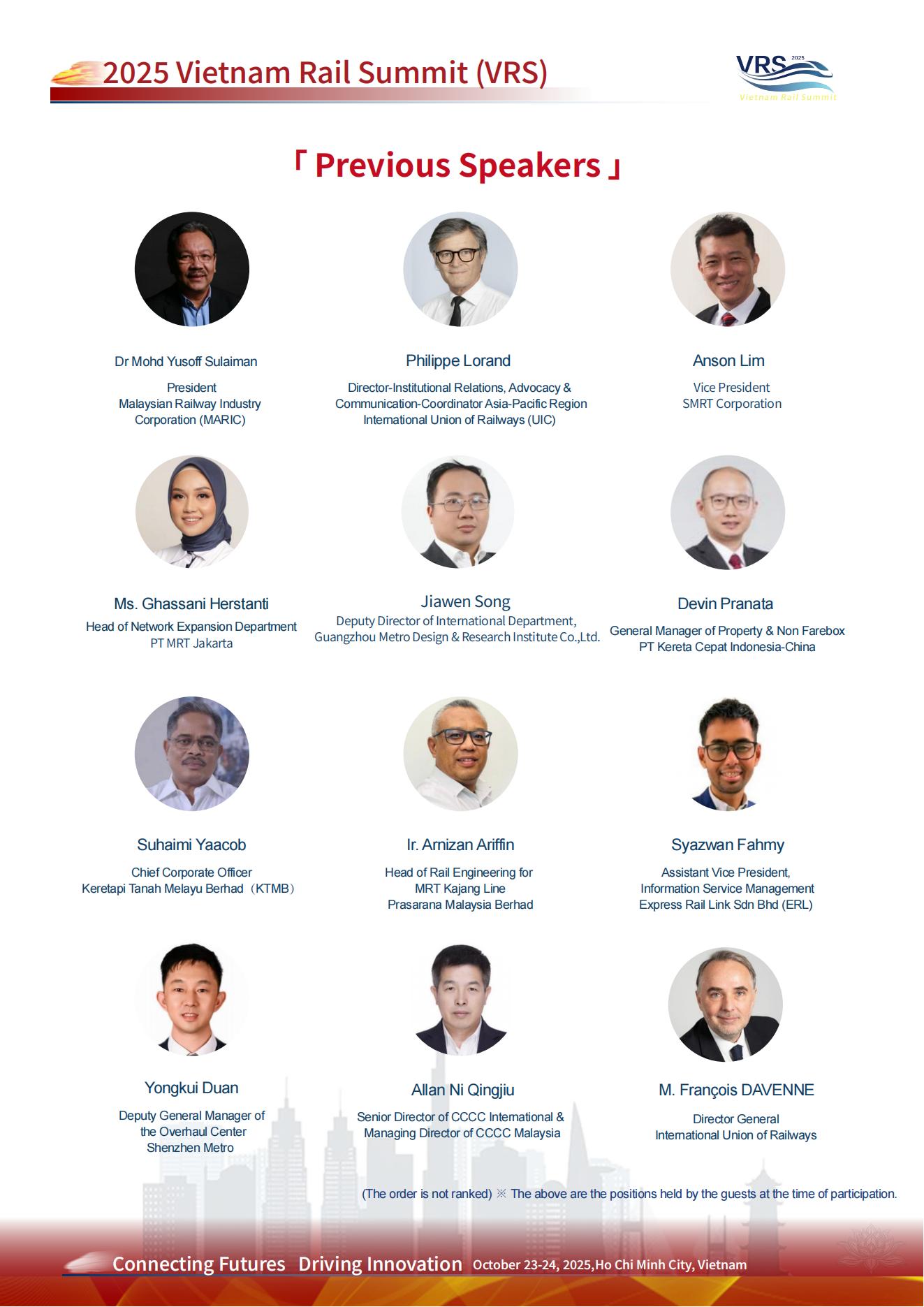 2025 Vietnam Rail Summit