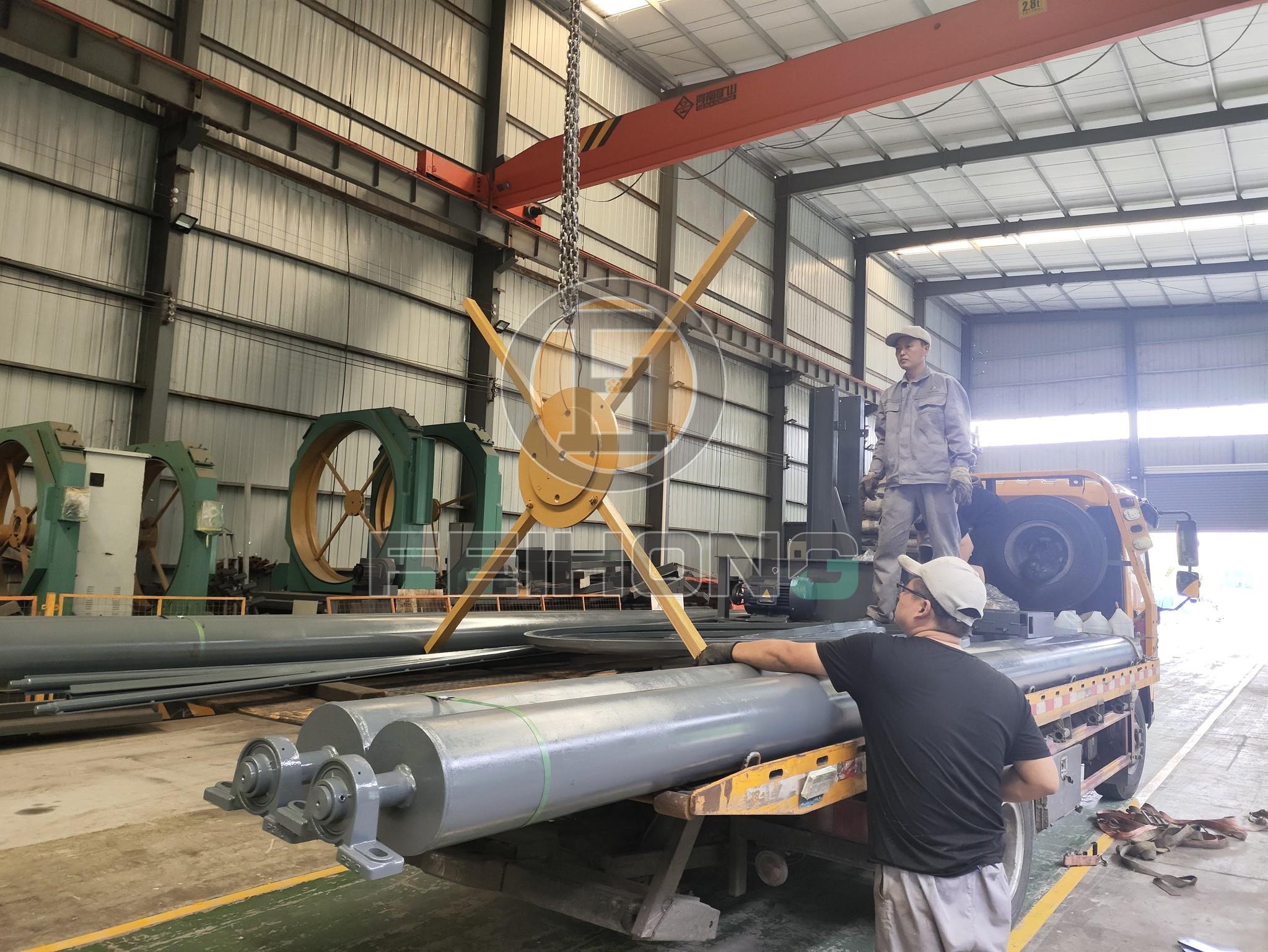 飞宏1套智能钢筋加工设备助力施工项目建设