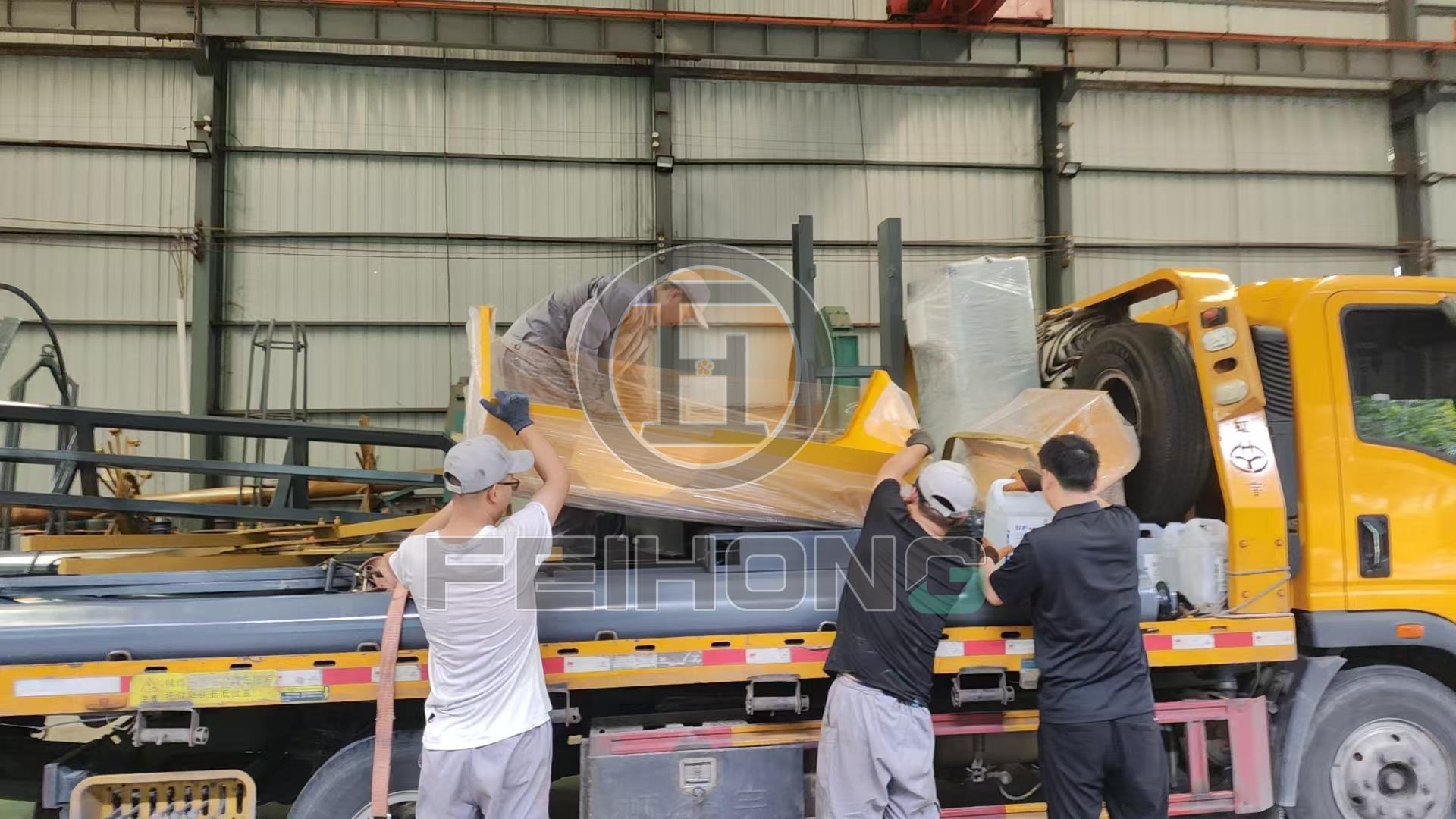 飞宏1套智能钢筋加工设备助力施工项目建设