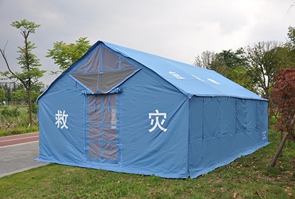 救灾帐篷3x4米安装安装注意事项