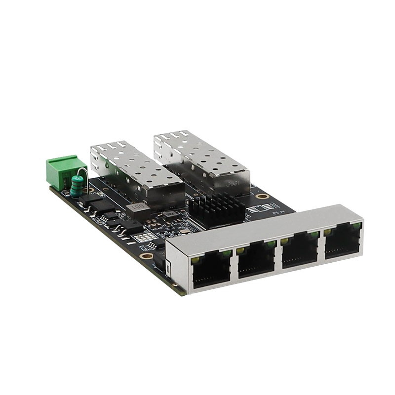 YN-IS10601矿用本安型工业4电2光千兆交换机