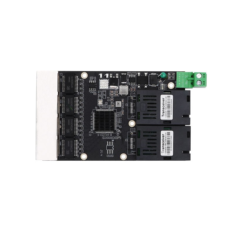 YN-IS10603矿用本安型工业4电2光千兆交换机