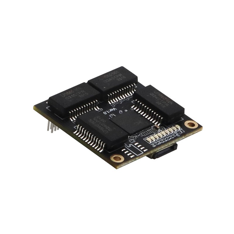 YN-S10801 工业级 8口 10/100 Mbps纯国产插针式交换机模块