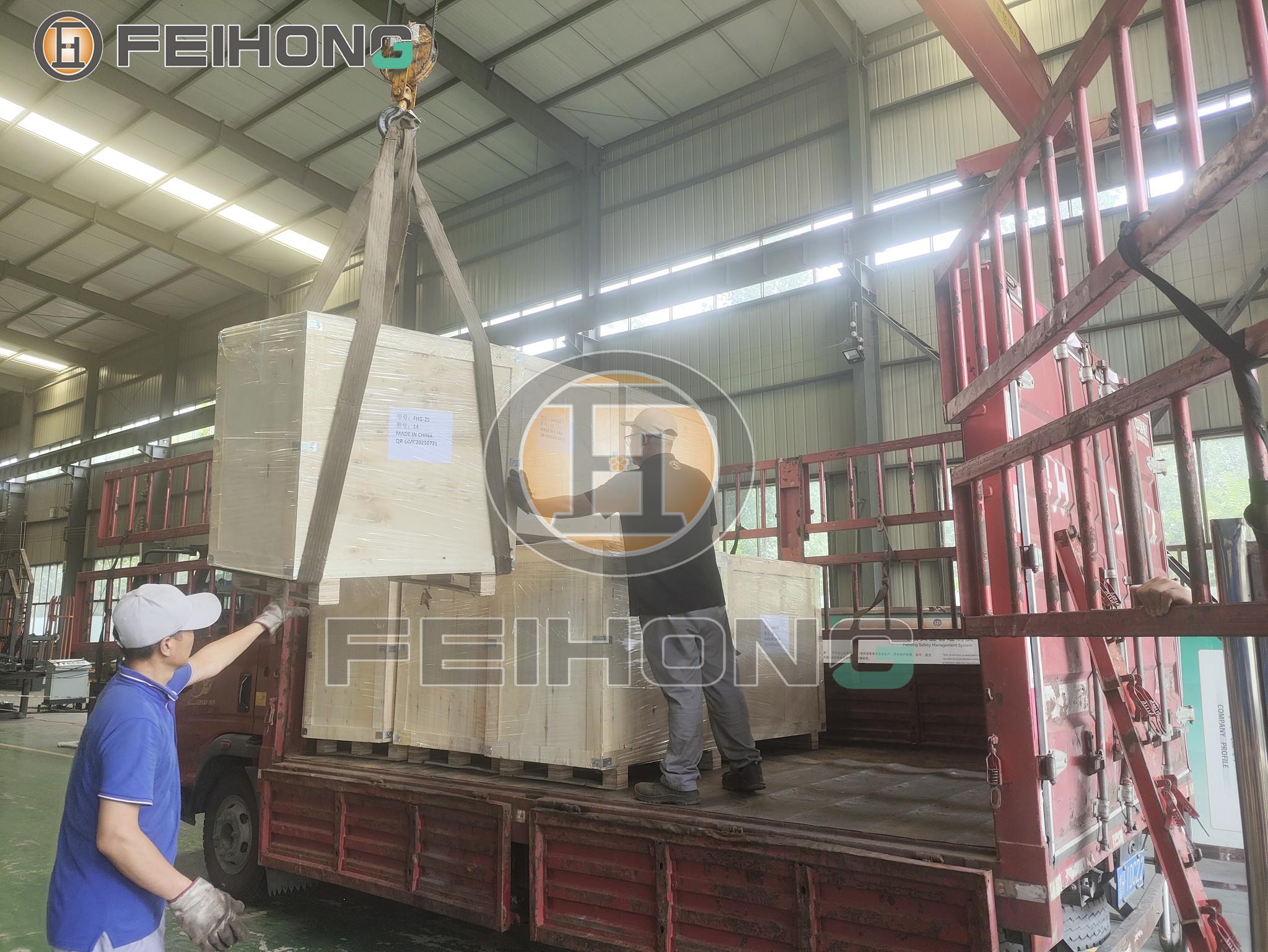 飞宏31套智能钢筋加工设备助力施工项目建设