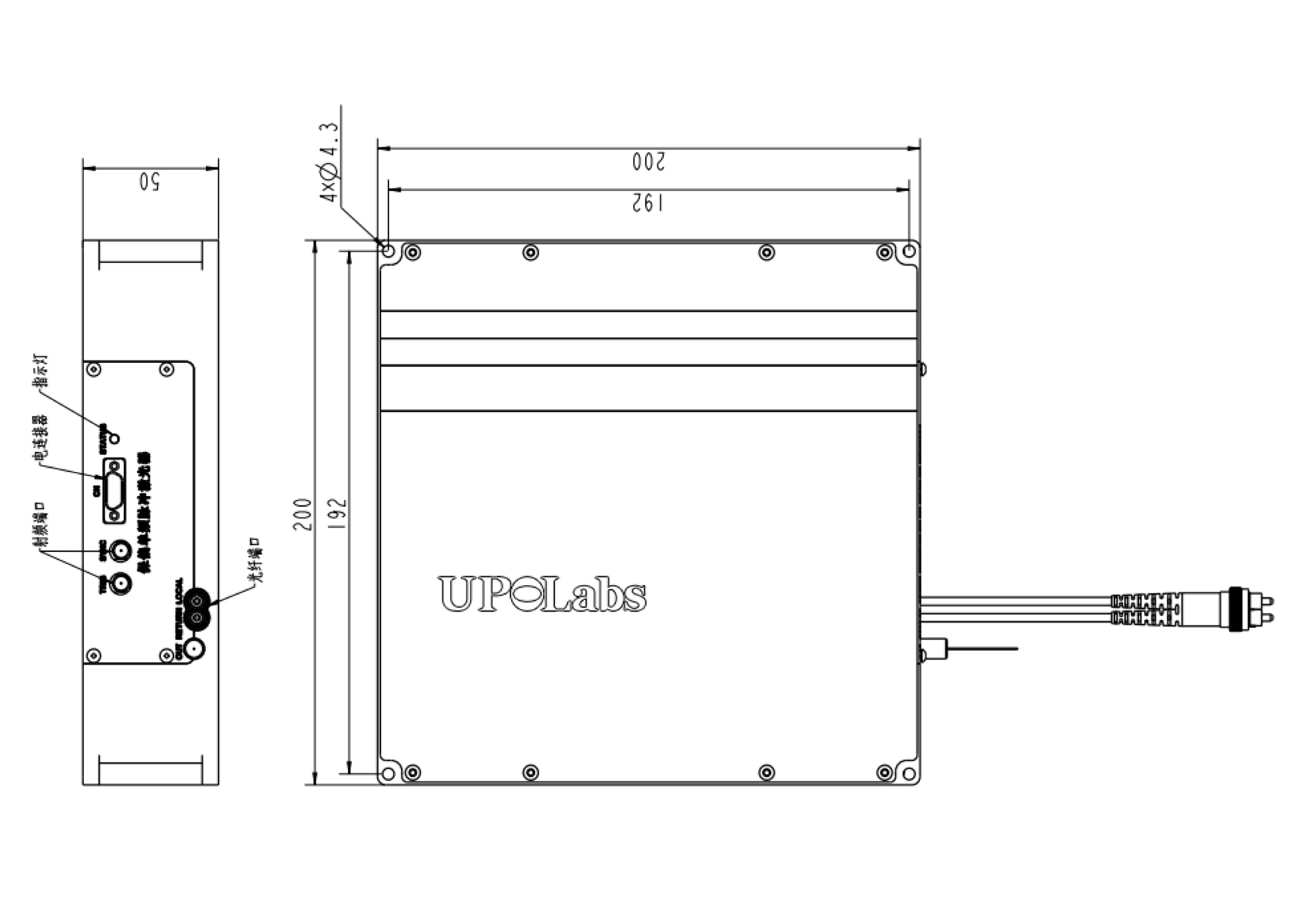 PhaseOptics1550nm单频保偏大能量脉冲激光器