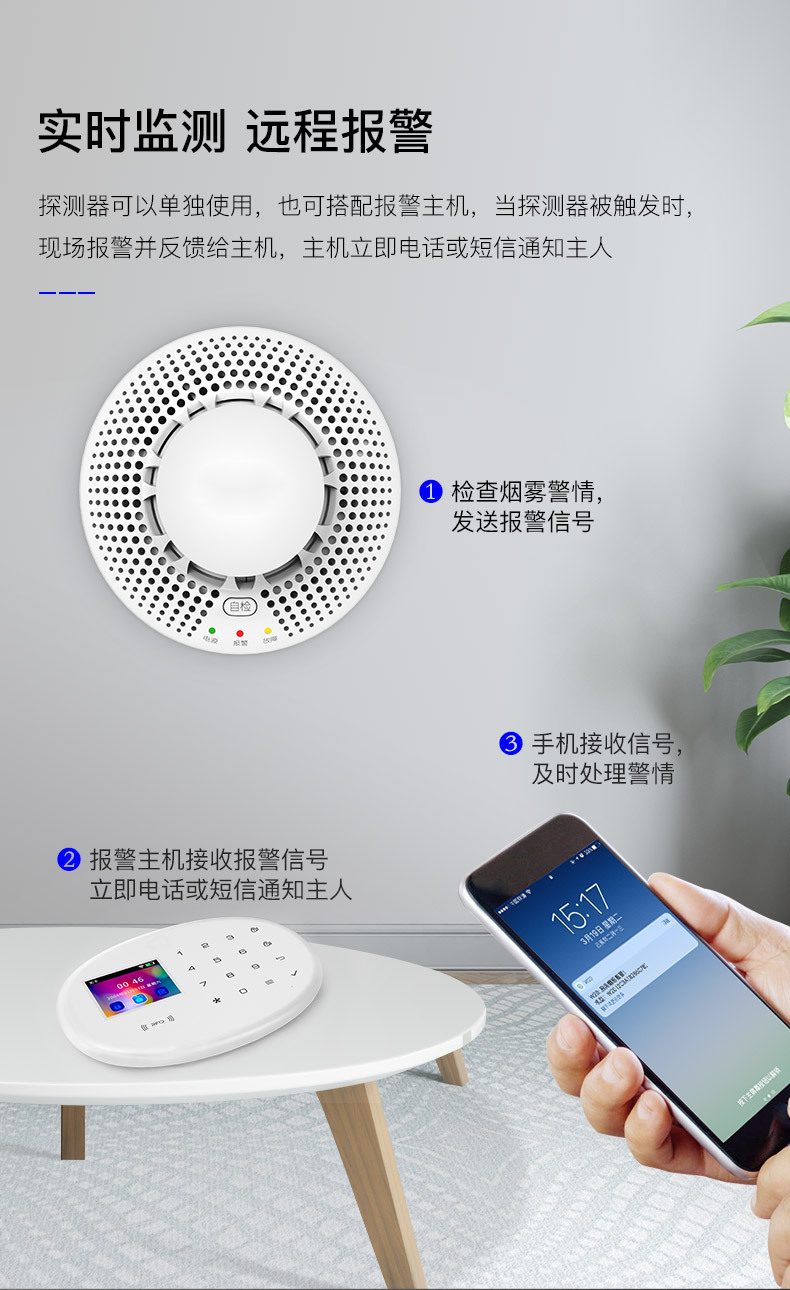 烟雾报警器:家庭安全的“隐形卫士”! 烟雾报警器:家庭安全的“隐形卫士”!
