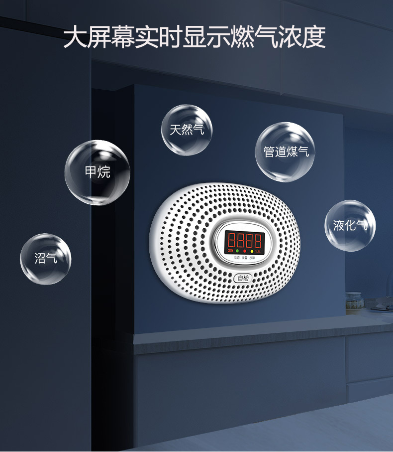 燃气报警器，让厨房安“燃”无恙！