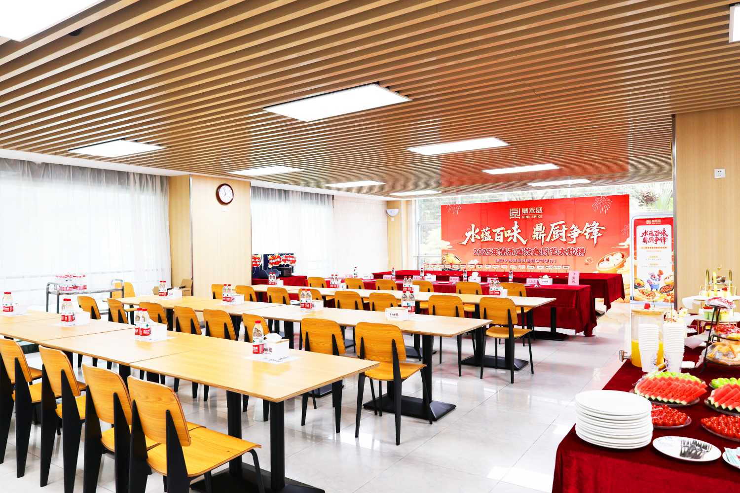 水蕴百味·鼎厨争锋 | 2025鼎禾盛员工餐厅厨艺大赛巅峰对决！
