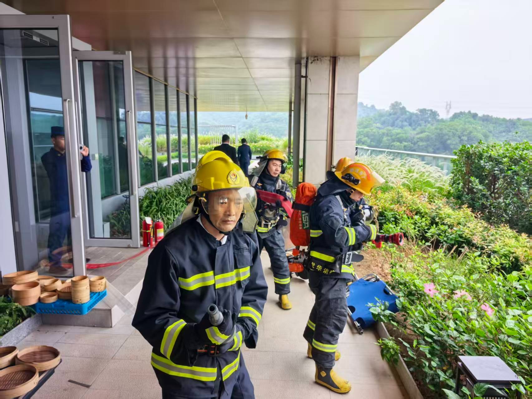 商业运营中心开展消防宣传月系列活动